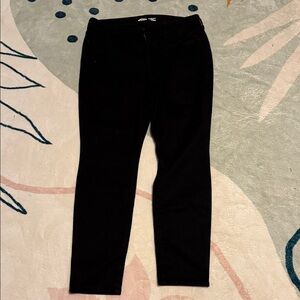 Old Navy Women's Black Pop Icon Skinny Jeans Sz 12 NWOT